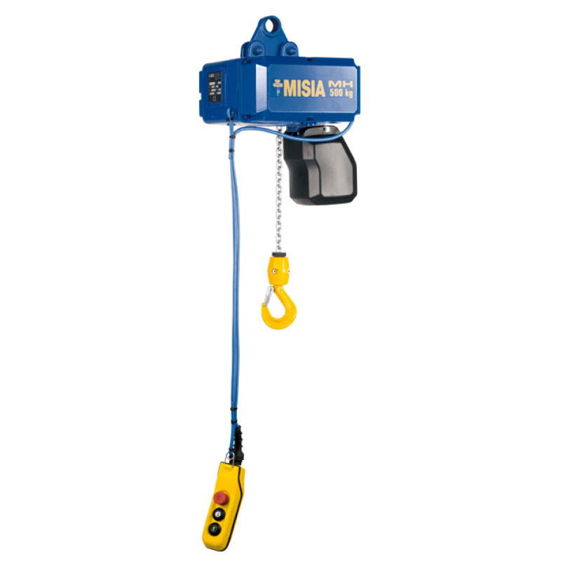 MH3LD: Paranco elettrico a catena – Portata 250 kg, 5/1,25 m/min